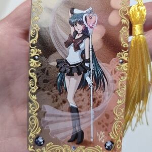 🕰 Sailor Pluto Plastic Bookmark